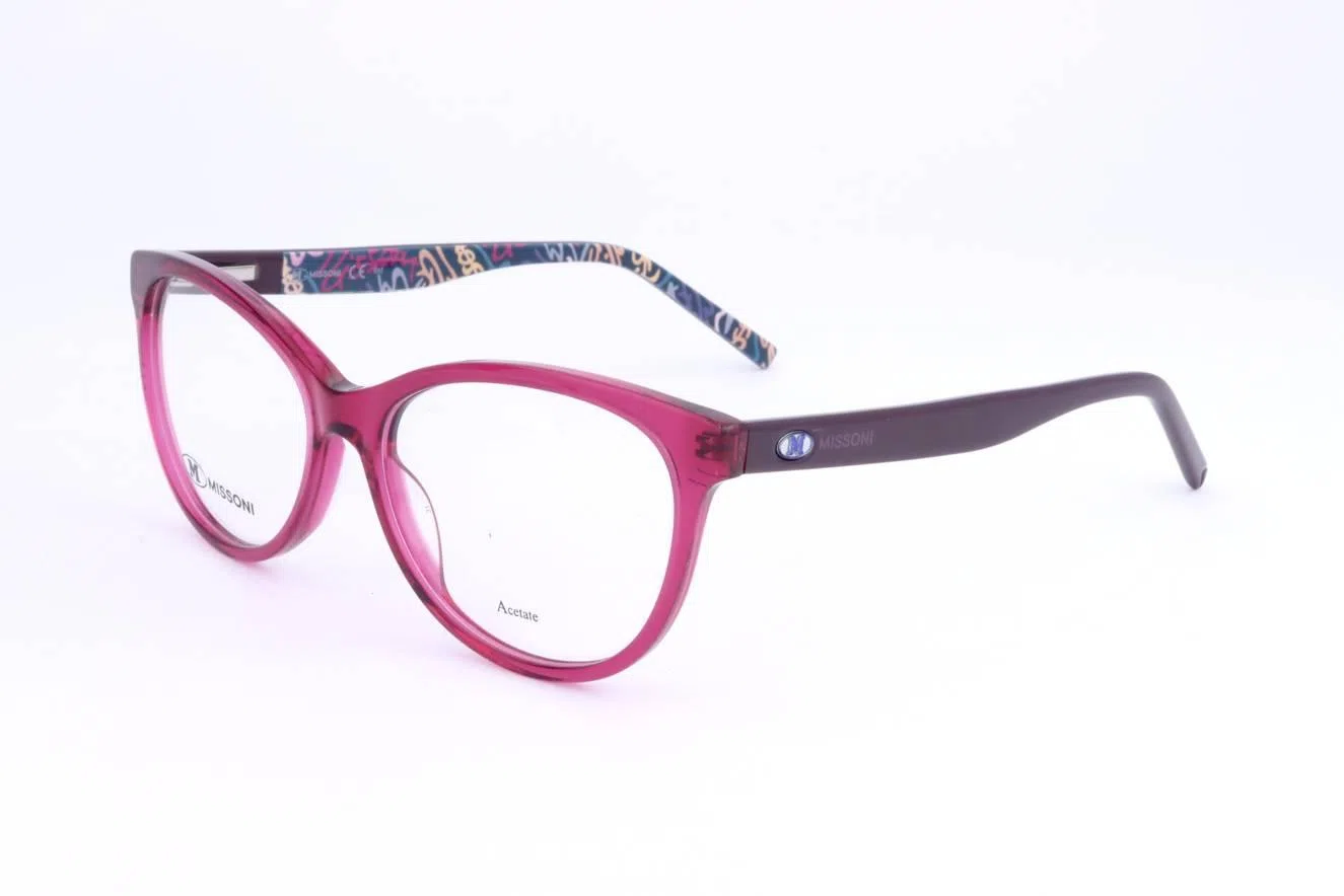 M Missoni MMI0092 Eyeglasses - CHERRY - view 3